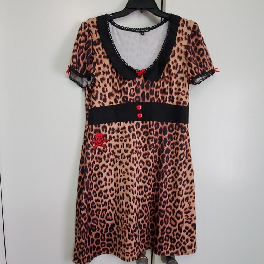 Paper Doll leopard dress